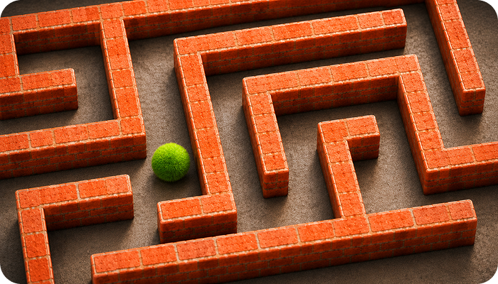 3D Labyrinth Puzzles